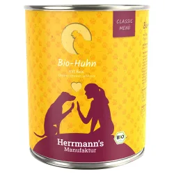 Herrmann's Classic Bio-Menü 6 x 800 g - Bio-Rind mit Bio-Süsskartoffeln