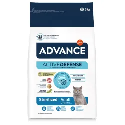 Advance Cat Sterilized Truthahn - Sparpaket: 2 x 3 kg