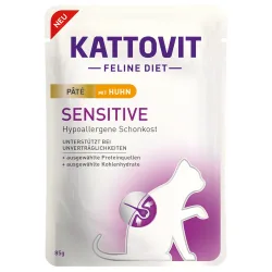 Sparpaket Kattovit Sensitive Paté 30 x 85 g - mit Huhn