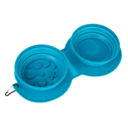 TIAKI Doppel Silikon Reisenapf Sea Shell  - 2 x 600 ml