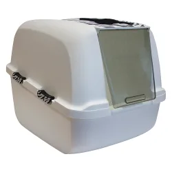 Catit Jumbo Katzentoilette White Tiger - weiss mit Tigermuster