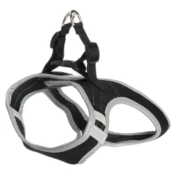zooplus Exclusive Hunde-Softgeschirr Feel Free, schwarz - Grösse S: 40 - 44 cm Brustumfang