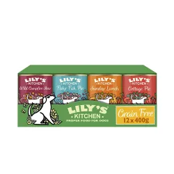 Sparpaket Lily's Kitchen Getreidefreie Menüs für Hunde 400 g - Sparpaket: 24 x 400 g Wild, Fasan & Lachs