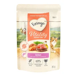 Feringa Vitality Hairball Care - Anti-Haarballen-Lachs 6 x 200 g