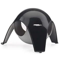 Savic Hängehaus Sputnik XL - Schwarz/Grau Edition - 29 x 26 x 19 cm