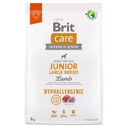 Brit Care Dog Hypoallergenic Junior Large Breed Lamm & Reis - Sparpaket: 2 x 3 kg