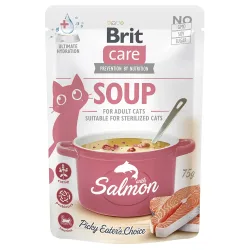 Sparpaket Brit Care Suppe für Katzen 30 x 75 g - Ente