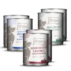 MjAMjAM Adult Hund 6 x 800 g - Mixpaket I (3 Sorten)