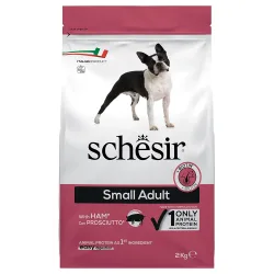 Schesir Dog Small Adult mit Schinken - Sparpaket: 2 x 2 kg