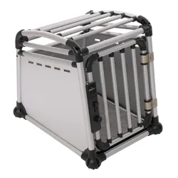 Nomad Tales Spirit Hundebox Aluminium - Grösse L: B 67,5 x T 92 x H 68 cm