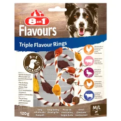 8in1 Triple Flavour Ringe - Sparpaket: 2 x 120 g