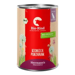 Herrmann's Selection Sensible 12 x 400 g - Bio-Rind mit Bio-Karotten