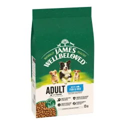 James Wellbeloved Adult Dog Hypoallergenic Fisch & Reis - 12 kg