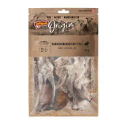 Delibest Orig.Kaninchenohren m.Fell 100g