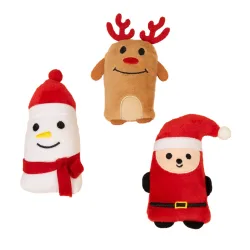 TIAKI Weihnachtliches Spielkissen-Set - 3er Pack