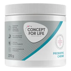 Probiotic Supplements Chews - Concept for Life - Sparpaket: 2 x 270 g