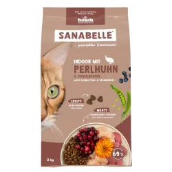 Sanabelle Indoor mit Perlhuhn - 2 kg