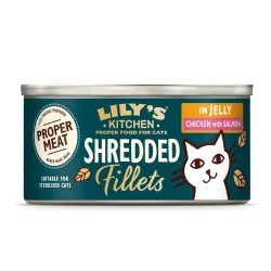 Lily's Kitchen Shredded Fillets 24 x 70 g - Huhn & Lachs