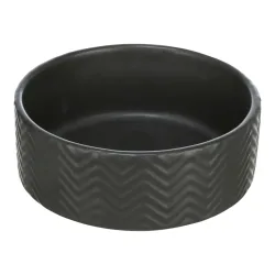 Trixie Keramik Napf, schwarz - 900 ml, Ø 16 cm