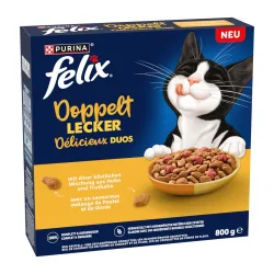 Felix Doppelt lecker Huhn & Truthahn - 800 g