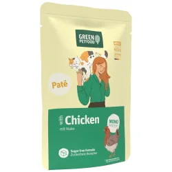 Green Petfood Adult Paté 8 x 85 g - Huhn - Mono Protein