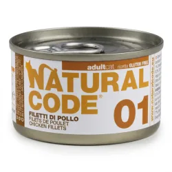 Natural Code Cooking Water Can 24 x 85 g - Thunfisch und Weissfisch