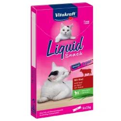 Vitakraft Liquid Katzensnack Rind 6 Stück