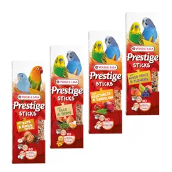 Mixed Pack Versele-Laga Prestige Sticks Wellensittiche - 4 x 2 Sticks (240g)