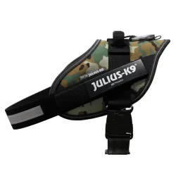 JULIUS-K9 IDC®-Powergeschirr - camouflage - Grösse M: Brustumfang 58 - 76 cm