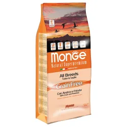 Monge Natural Superpremium Grain Free All Breeds Ente & Kartoffel - 12 kg