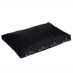 Hundekissen Silhouette schwarz - Grösse M: L 90 x B 60 x H 8 cm
