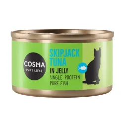 Sparpaket Cosma Original in Jelly 24 x 85 g - Skipjack Thunfisch