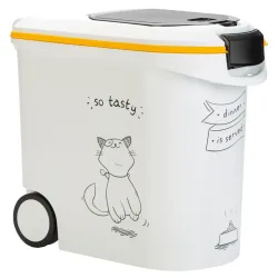 Curver Trockenfutterbehälter Katzensilhouette - bis 4 kg Trockenfutter