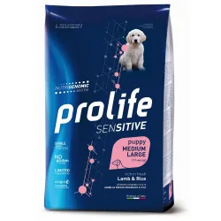 Prolife Dog Puppy Sensitive Medium/ Large Lamm & Reis - Sparpaket: 2 x 10 kg