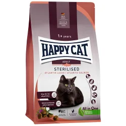 Happy Cat Sterilised Adult Atlantik-Lachs - 10 kg