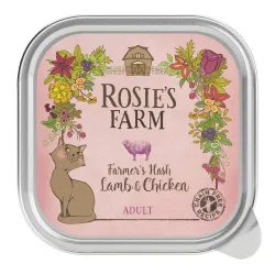Sparpaket Rosie's Farm Adult 32 x 100 g - Lamm & Huhn