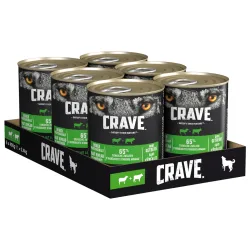 Crave Adult 6 x 400 g - Lamm und Rind