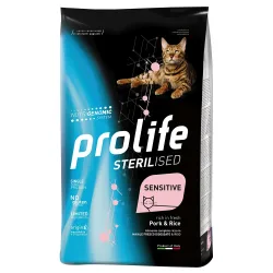 Prolife Cat Sensitive Sterilisiertes Schwein & Reis - 7 kg