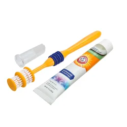 Arm & Hammer Zahnpflege-Set aus Zahnbürste und Zahnpasta - 3-teilig