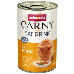 animonda Carny Nassfutter Katze Adult, Mixpaket Cat Drink 8x140 ml