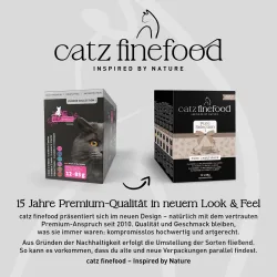 Sparpaket catz finefood Pure Pouch 24 x 85 g - Mixpaket Pure Selection 2 (6 Sorten)