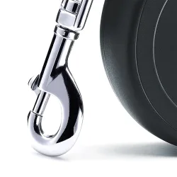 Flexi New Classic Gurt schwarz M, 5 m, 25 kg