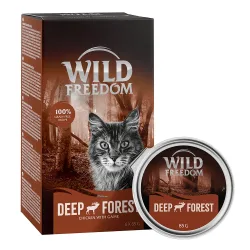 Wild Freedom Adult Schale 6 x 85 g - Deep Forest - Wild & Huhn