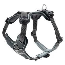 HUNTER Geschirr Divo, grau - Grösse M: 56-73 cm Brustumfang