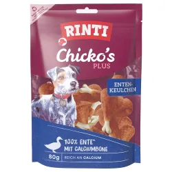 RINTI Chicko Plus Entenkeulchen - Sparpaket: 6 x 80 g