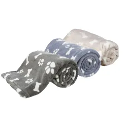 Trixie Decke Kenny - L 75 x B 50 cm, grau