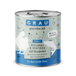 Sparpaket GRAU Adult Getreidefrei 12 x 800 g - Huhn & Kalb