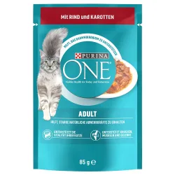 Sparpaket PURINA ONE 26 x 85 g - Sterilised mit Truthahn & grünen Bohnen