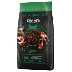 Fitmin Cat For Life Adult mit Lamm - Sparpaket: 2 x 8 kg