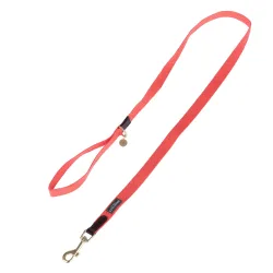 Nomad Tales Bloom Halsband, coral - Grösse S: 36 - 40 cm Halsumfang, B 25 mm